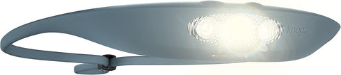 KNOG Bandicoot Silicone Rechargeable Headlamp - 250 Lumen LED Flashlight with 5 Modes for Outdoor Use