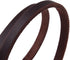 Genuine Leather Dog Leash, 4ft 5ft 6ft for Small Dogs, Brown Dog Training Walking Running