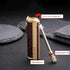 Permanent Match Keychain Matchstick Fire Starter Immortal Lighter, Refillable Flint Match Stick for Outdoor Camping,