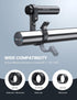 Lamicall Bike Handlebar Extender - Aluminum Alloy 4" Long Extension for Bicycle & Motorcycle, Fits 0.875" to 1.34"