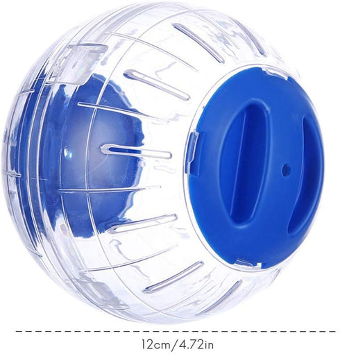 Mini Cute Dwarf Hamster Running Ball, 4.72 Inches Crystal Ball for Hamsters, Silent Exercise Wheel for Hamsters Less