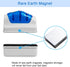 DaToo 2 1 Aquarium Cleaner Fish Tank Glass Cleaner Algae Scraper Magnetic Scrubber Algae Clean Brush, Pcs, Yr Warranty