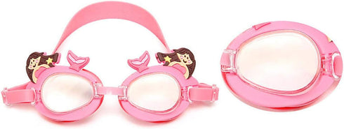 Swimming Goggles for Kids, Anti Fog UV Swim Goggles, No Leak for Teens Age 3-12, Extra Ear Plugs SG7