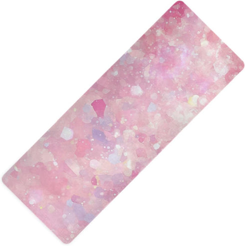 WDdZzyy Fake Glittering Stars Baby Peach printed yoga mat bulk for men, natural