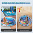 0.5mm Cat Water Mat,Upgrade Thickened Anti-Scratch Cat Water Sensory Play Mat,Unbreakable Interactive Cat Playing