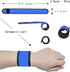 LED Slap Bracelets, Light Up Armbands Glow in The Dark Safety Reflective Wristbands for Running, Fits Men Women Kids