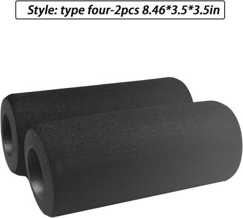 RSFCWS (8.46 3.5 3.5in) Foot Foam Pads * * Rollers Replacement, Buffer Leg Tube Sponge for Marcy Smith Cage Machine