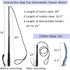 Flirt Pole for Dogs, Interactive Teaser Wand with Fleece Rope Toy for Chase and Tug of War