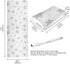 HXshaoye 71x26 inches 1 MM Handdraw Stars Baby Gray nonslip yoga mat for home printed, natural rubber non slip