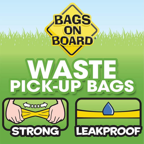 Bags on Board 9x14 140 (3203940045) Patterned Dog Waste Bags, in, bags, Patterned