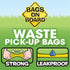 Bags on Board 9x14 140 (3203940045) Patterned Dog Waste Bags, in, bags, Patterned