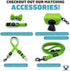 Joyride Adjustable Dog Collar with Removable BowTie, Breathable for All Breeds, Strong D-Ring and Heavy Duty Buckle