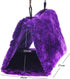 Pesp Pet Bird Nest Hammock Hanging Cave Cage Plush Snuggle Tent Bed (Small)