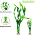 16pcs Artificial Aquarium Plants, Green Fish Tank Decor, Artificial Decorations for Fish Tanks