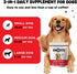 Dinovite Probiotic Supplement for Dogs, Omega 3 for Hot Spot Relief, Skin & Coat Supplement - 30 Day Supply