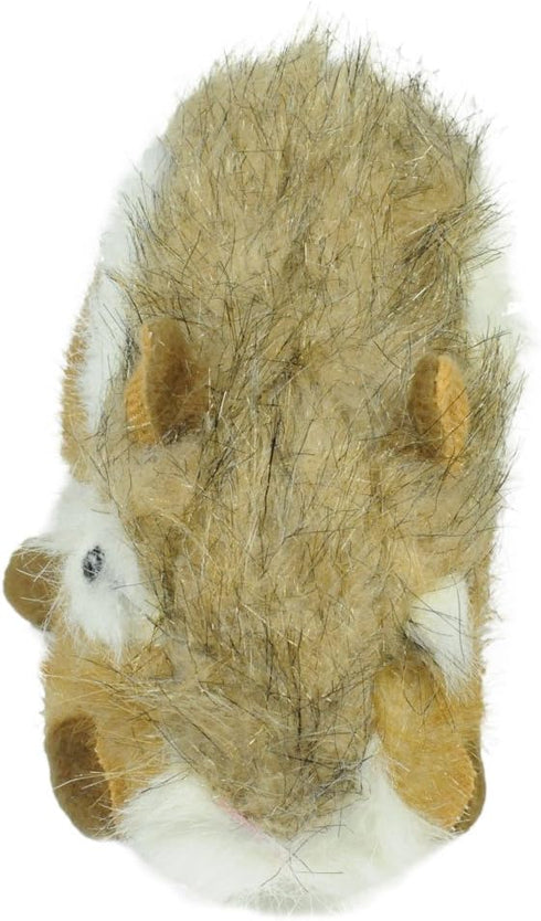 Wildlife Chipmunk Plush Dog Toy with Double Squeakers