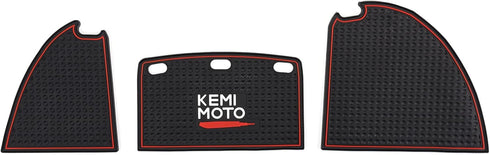KEMIMOTO Golf Cart Dash Mats - Compatible with Club Car Precedent (2004-2023) and Onward&Tempo (2007-2023)