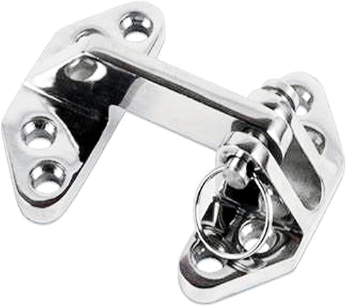 RedSnake Ship RV Accessories - Heavy Duty Long Reach 316 Marine Grade Stainless Steel Hatch Hinge with Removable Pin