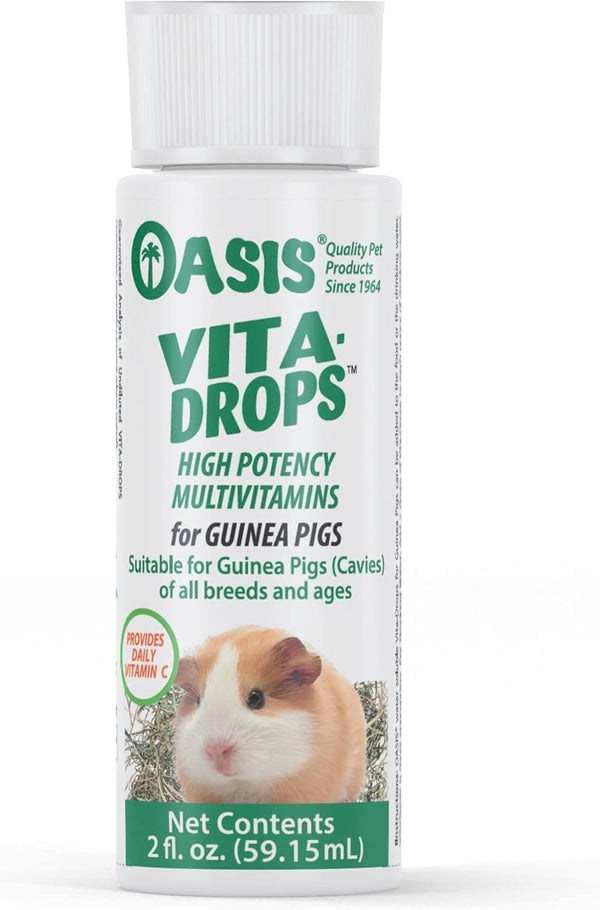 OASIS #80061 Guinea Pig Vita Drop, 2-Ounce Supplement
