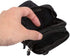 Small Crossbody Cell Phone Bag - Black Phone Waist Bag, 6.5" Travel Shoulder Messenger Holster with Strap