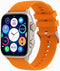 Smart Watch with 1.96" AMOLED HD Screen, Full Health Monitor, Low Power Consumption for Women & Men, Orange