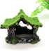 Aquarium Decoration House, Resin Hollow Hideout, Fish Tank Accessories Cave Ornament for Small Fish