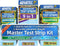 Master Test Strip Kit for Freshwater, Saltwater & Reef Aquariums, 100 Ct. - 300 Strips, 1,100 Tests