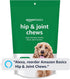 120 Count Amazon Basics Dog Hip & Joint Daily Supplement Chews with Glucosamine, MSM, and Vitamin C, Duck Flavored