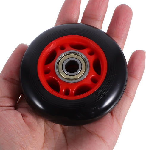 HONITANO 4Pcs Fitness Roller Wheels for Gym Equipment Plastic Pulley Replacement for Treadmills Stationary Bikes Smooth