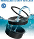 No Spill Water Bowl for Dogs, Slow Drinking Dish, 30oz Slobber Stopper Water Dispenser for Elevated Pet Feeder