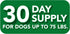 Vet's Best Hip & Joint Soft Chew Dog Supplements - Glucosamine & Chondroitin for Joint Health - 30 Day Supply
