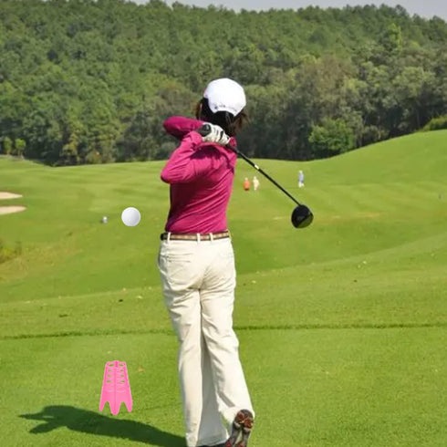 Plastic Golf Tees, Golf Simulator Tees for Home, Outdoor Indoor Golf Tees Simulator Practice Training, Golf Mat Tees