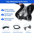 Swimming Goggles and Cap Set, Silicone Swim Hat Pack for Adults with Anti-Fog Glasses