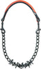 Weaver Leather Oil Rubbed Pronged Chain Goat Collar, 22"