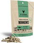 Vital Essentials Freeze Dried Raw Cat Treats, Minnows, 0.5 oz