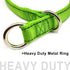 Reflective Slip Collar: Soft Nylon Training Choke Collar for Dogs, 22", Wide 1" (For Dogs 39-60 lbs)