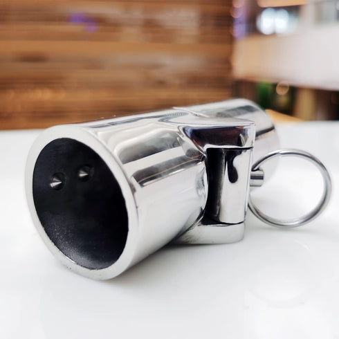RedSnake Stainless Steel Marine Grade Boat Railing Pipe Connector, Folding Swivel Coupling Tube Fitting