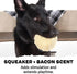Barkbox Super Chewer Tough Dog Chew Toys for Aggressive Chewers, Plush 2 Toys in 1 (Potato - Small)