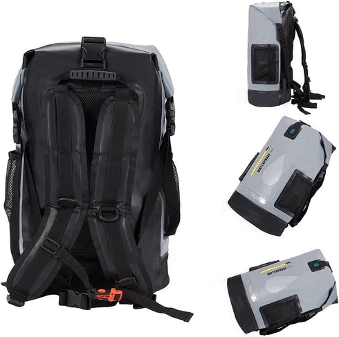 XhuangTech 30L Waterproof Drybag, Durable Heavy Duty Duffel Bag for Kayaking, Rafting, Fishing
