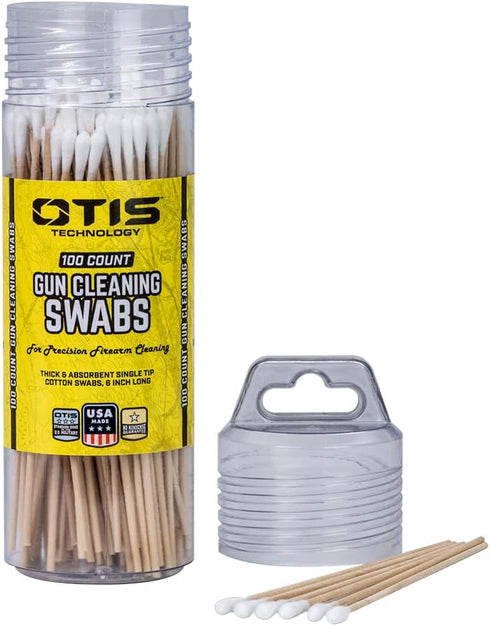 Otis Technology Gun Cleaning Swabs, 100 Pack