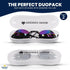 The Friendly Swede Swim Goggles - Anti Fog Swimming Goggles with Nose Pieces & Case