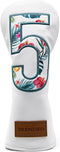 Golf Club Covers for Driver, Fairway Wood, Hybrid, Leather Mallet Putter Covers for Most Brands
