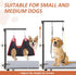 Dog Grooming Arm with Clamp, Adjustable Table Arm with Two No Sit Haunch Holder, Foldable Pet Supplies