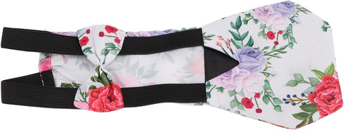 Stylish Washable Poultry Diaper with Bow Tie for Chickens, Ducks, Geese, and Roosters