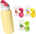allsips 32oz Air Water Bottle with Straw & 3 Refresher ScentSip Flavor PodsYellow