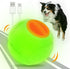 LED Dog Ball Rechargeable - Light Up Bounce-Activated Fetch Ball for Small & Medium Dogs, 2.5 Inches, Orange