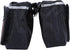 Keenso Large Capacity Double Rear Bike Bags, Waterproof Side Bags for Outdoor Riding, 25L, Black/Red