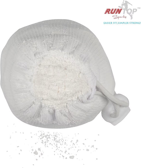 RUNTOP 2.4OZ Refillable Magnesium Carbonate Powder Gym Chalk Ball Bag for Weightlifting, Cross Fitness, Rock Climbing