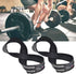 FTVOGUE Figure 8 Weight Lifting Straps, Dead Wrist Strap for Pull-ups, Powerlifting Gym Equipment