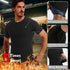 FEVOHOT Sauna Shirt for Men Short Sleeve Compression Sweat Suit Loss Body Shaper T-Shirt Heat Trapping Workout Gym
